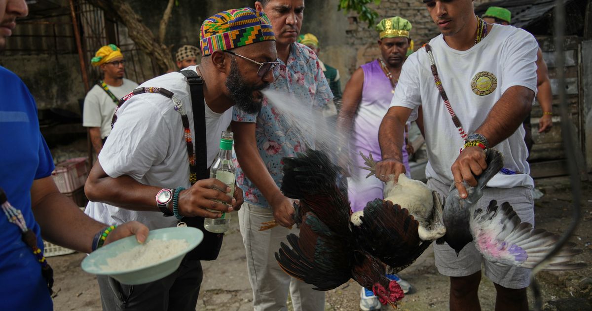 Cuba’s Santeros offer gifts and ask deities for peace as tensions rise ...