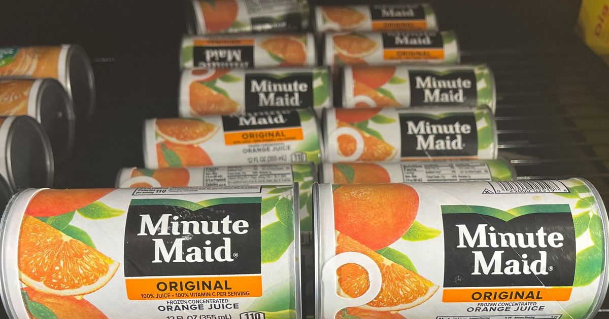 After 80 years, Minute Maid’s frozen canned juices are getting put on ice - The Seattle Times