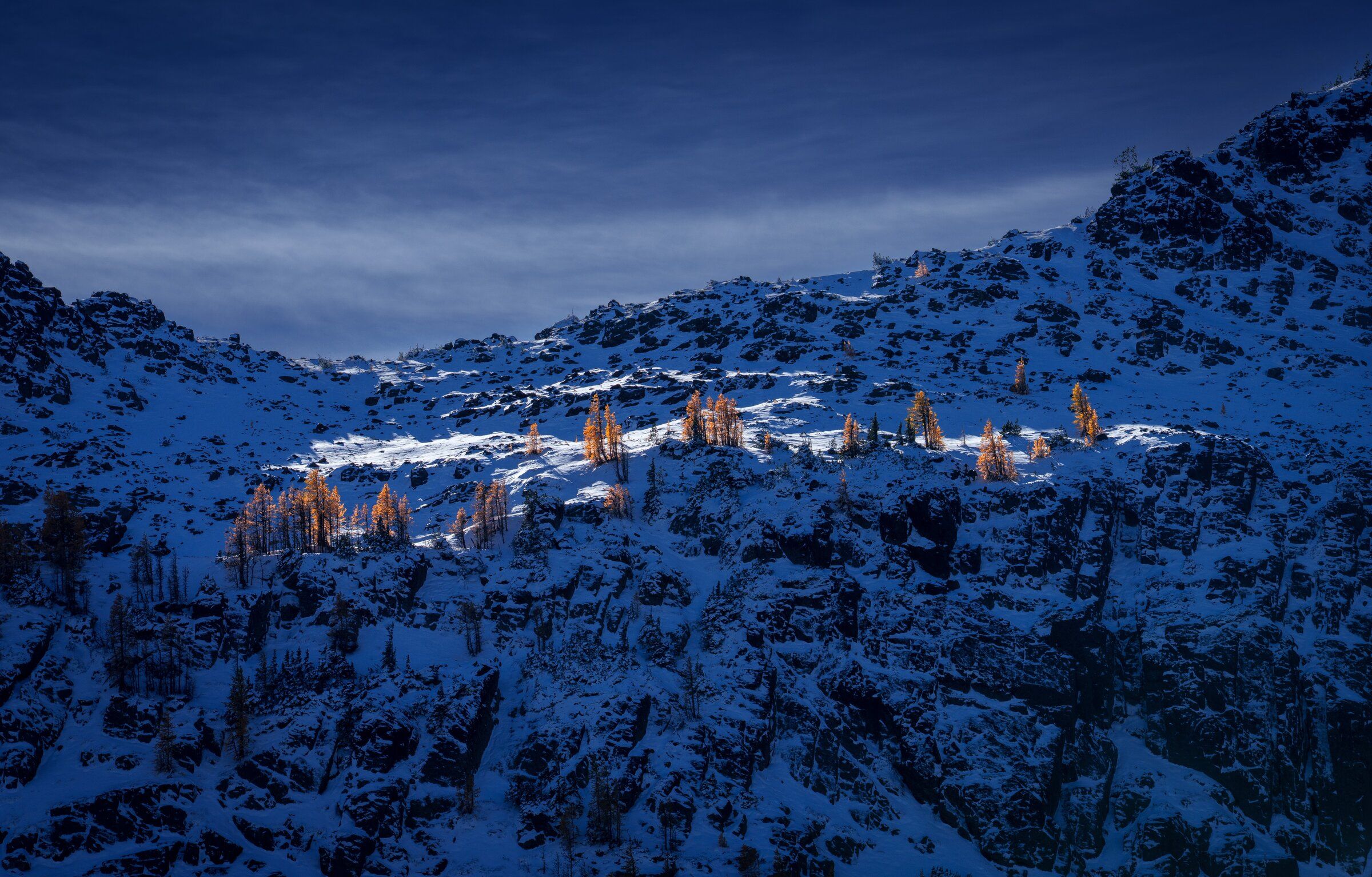 A golden moment in the mountains | The Seattle Times