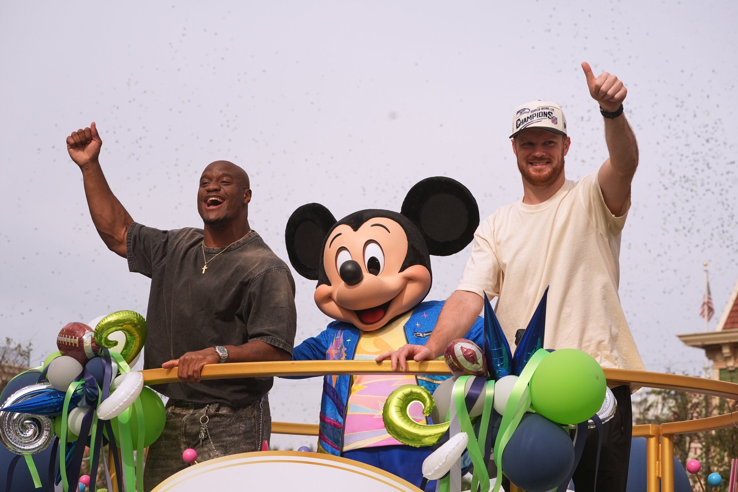 Super Bowl MVP Kenneth Walker III tackles Disneyland after