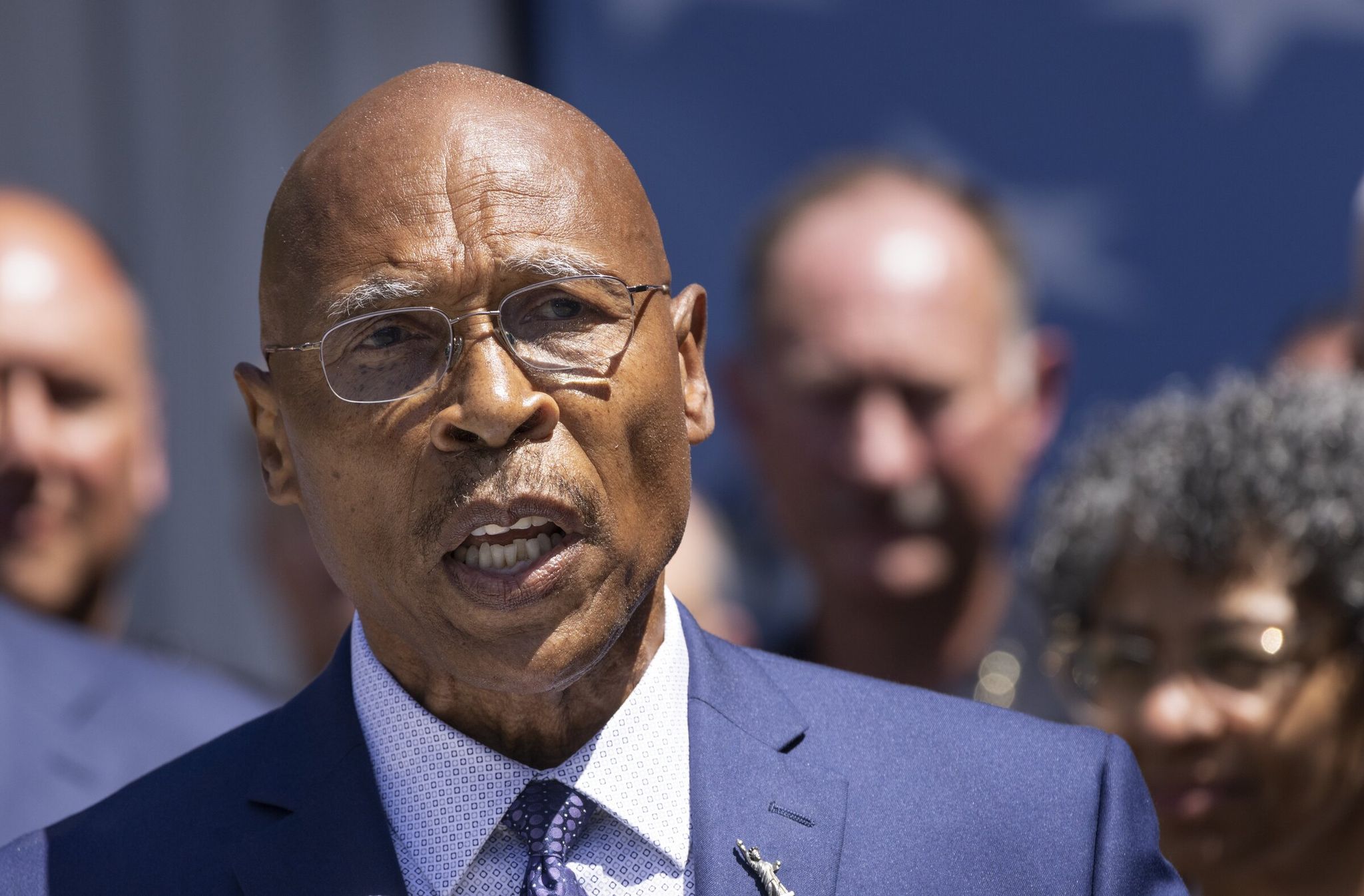 State Senator John Lovick sponsored the bill that would remove elected sheriffs if they do not hold law enforcement certification. (Ellen M. Banner / The Seattle Times, 2022)