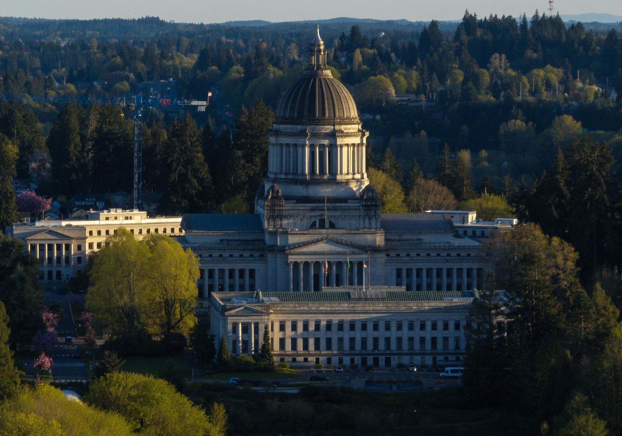 Washington State Capitol in Olympia. (Nick Wagner / The Seattle Times, 2025)