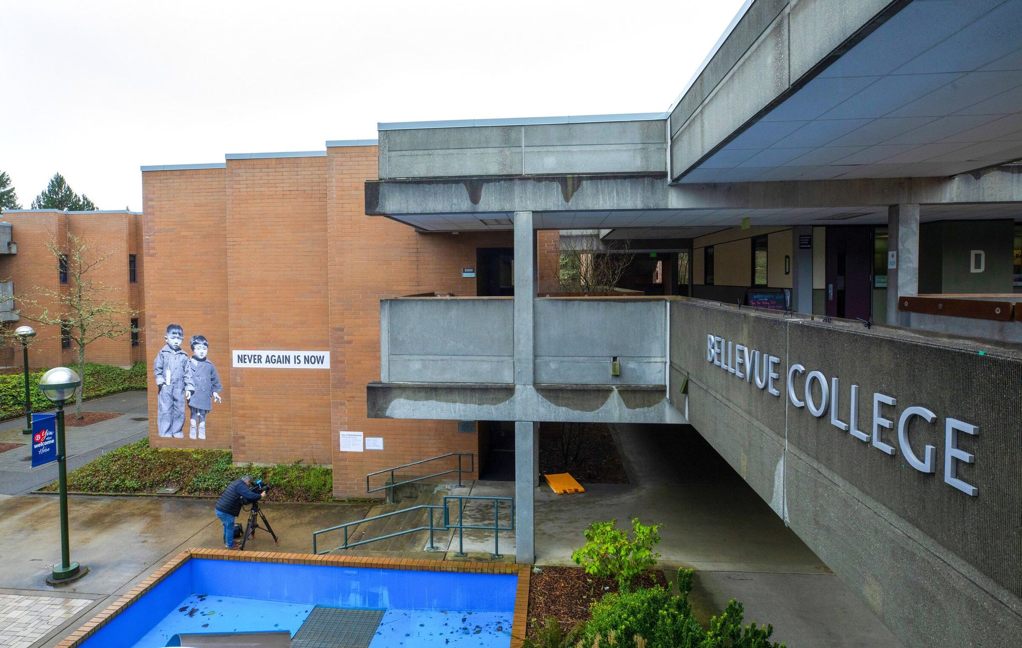 Bellevue College — one of 33 community and technical colleges in the state that are seeing enrollment grow faster than the state’s public four-year universities. (Ellen M. Banner / The Seattle Times, 2020)