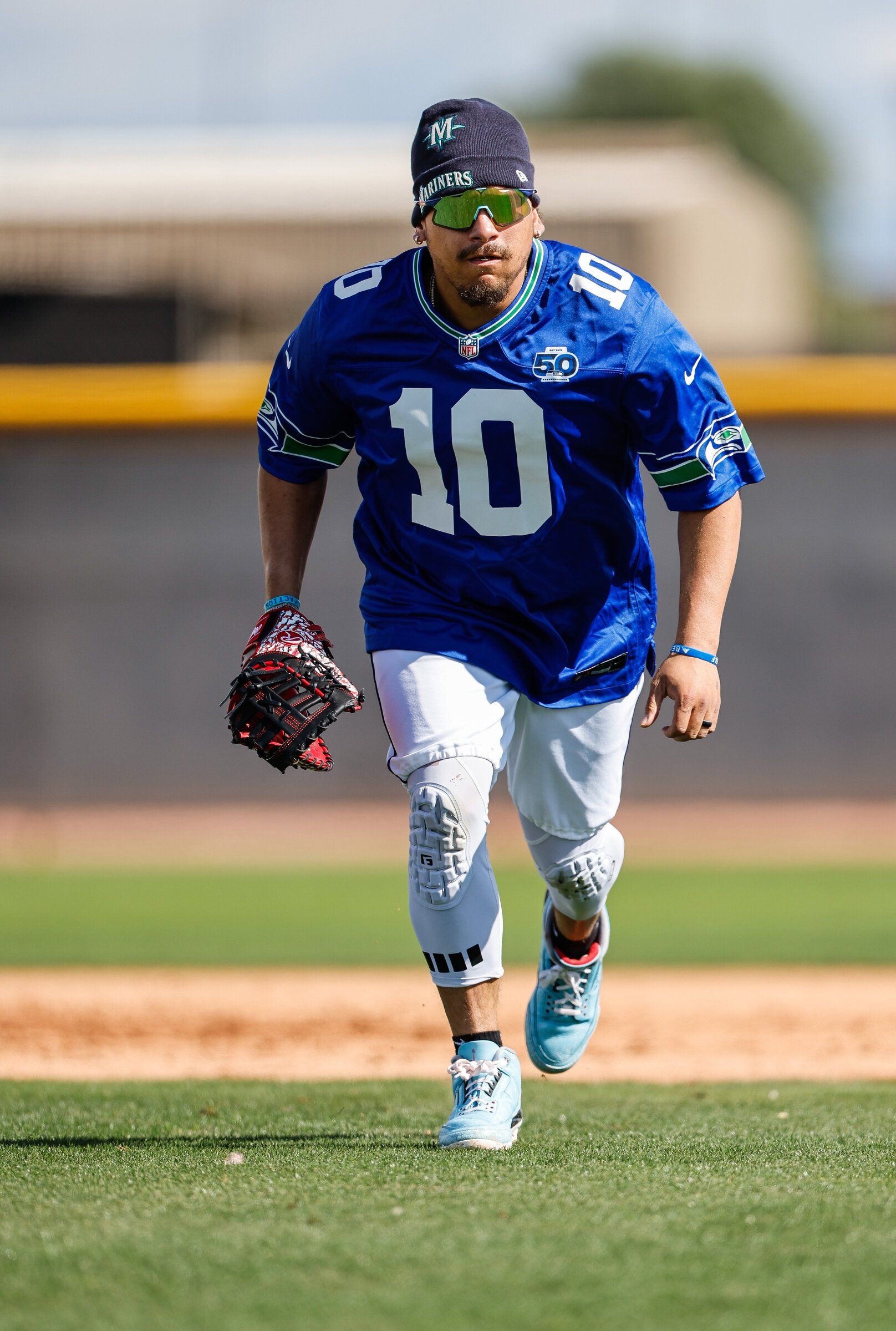 Mariners Jersey Josh Naylor Seattle Mariners Navy Blue Alternate