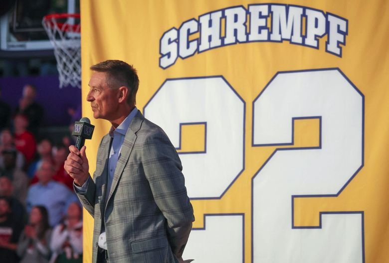Washington Huskies honor Detlef Schrempf with jersey retirement | The Seattle Times