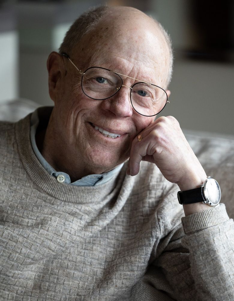 Through major upheaval in the news industry, Frank Blethen helmed the paper his great-grandfather started in 1896. (Nick Wagner / The Seattle Times)