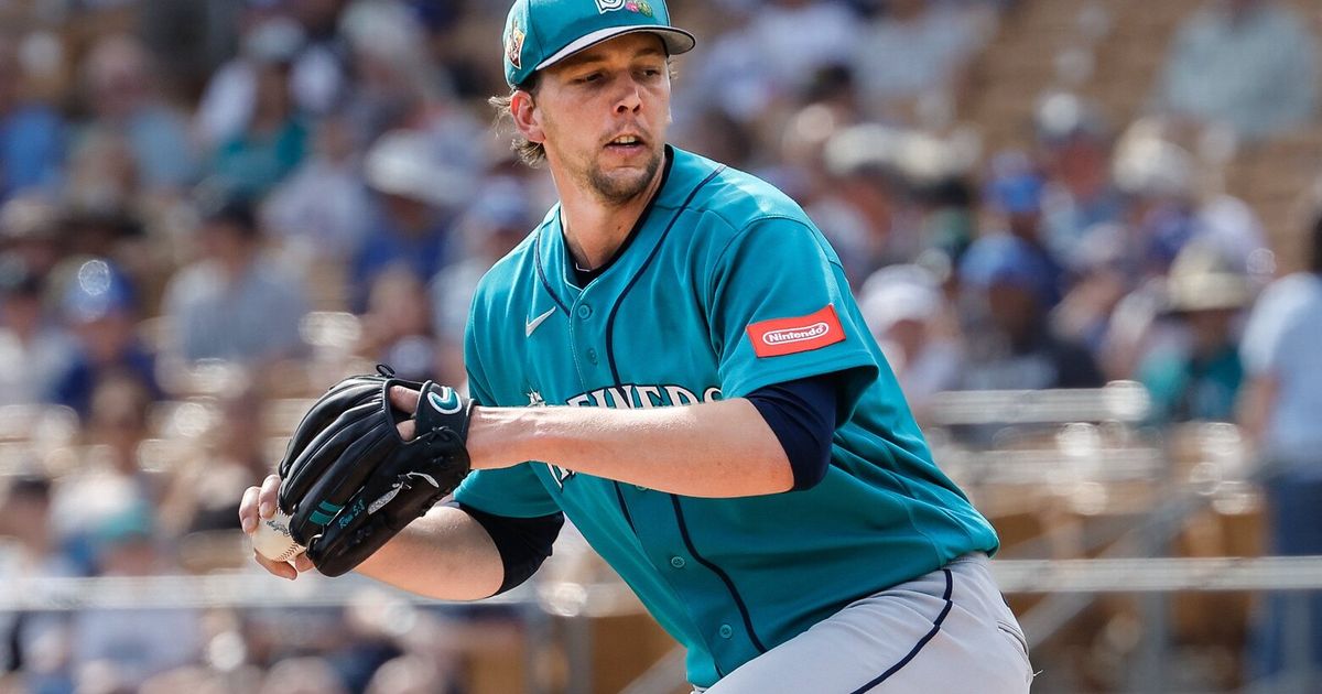 Mariners’ Logan Gilbert flashes his intensity in second spring start ...