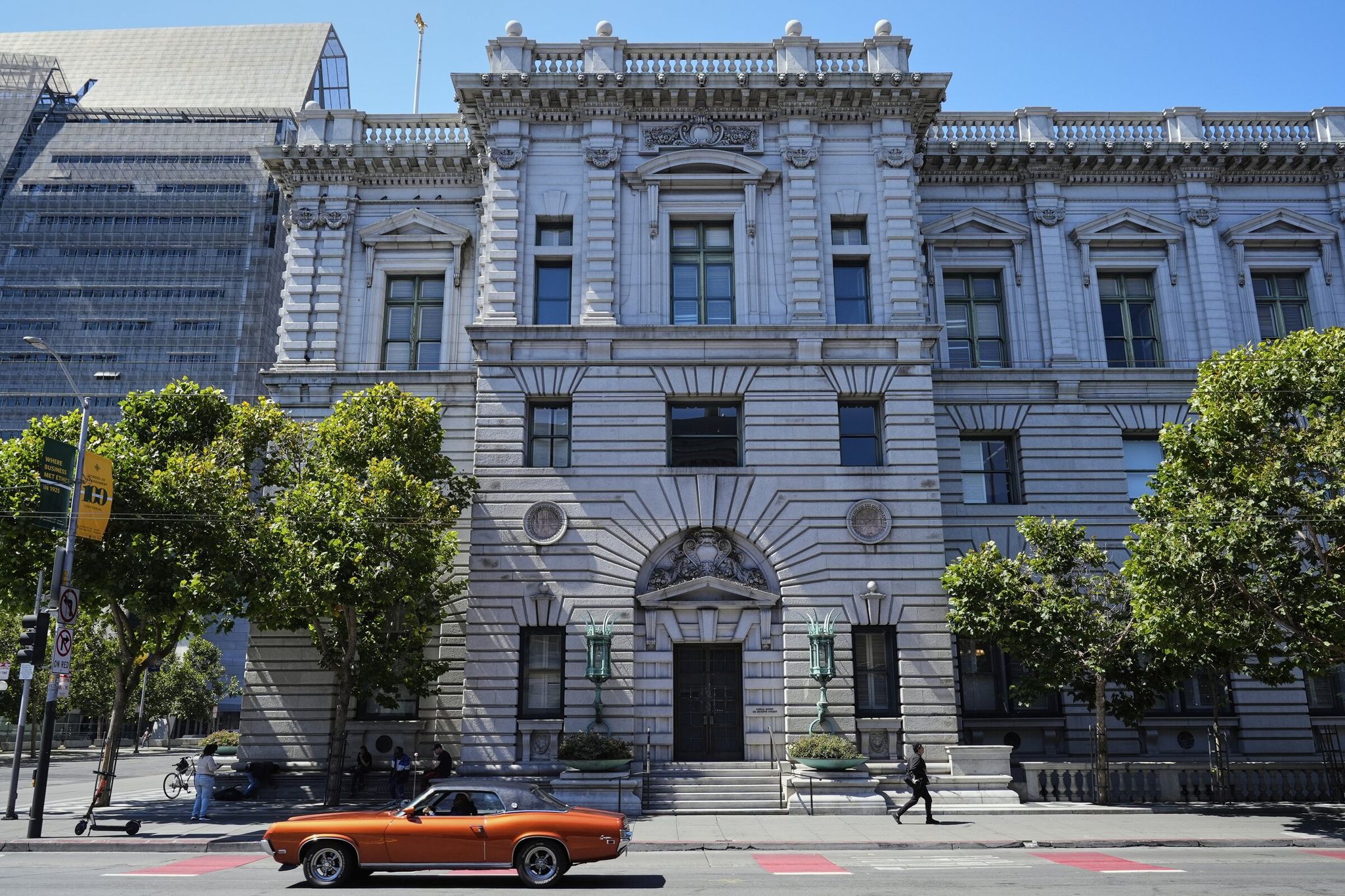 The James R. Browning United States Courthouse building, a courthouse for the U.S. Court of Appeals for the 9th Circuit, in San Francisco. President Donald Trump acted within his authority when he indefinitely suspended the U.S. refugee admissions program last year, the U.S. 9th Circuit Court of Appeals ruled Thursday.  (Godofredo A. Vásquez / AP)