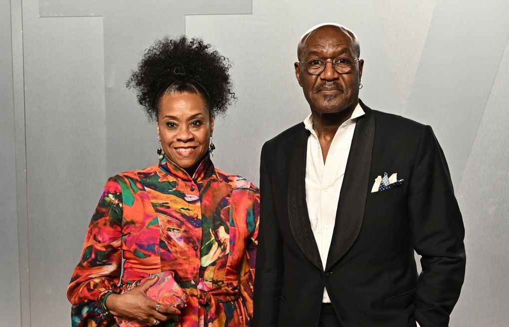 Nashormeh N. R. Lindo wears colorful dress to Oscars after-party | The  Seattle Times
