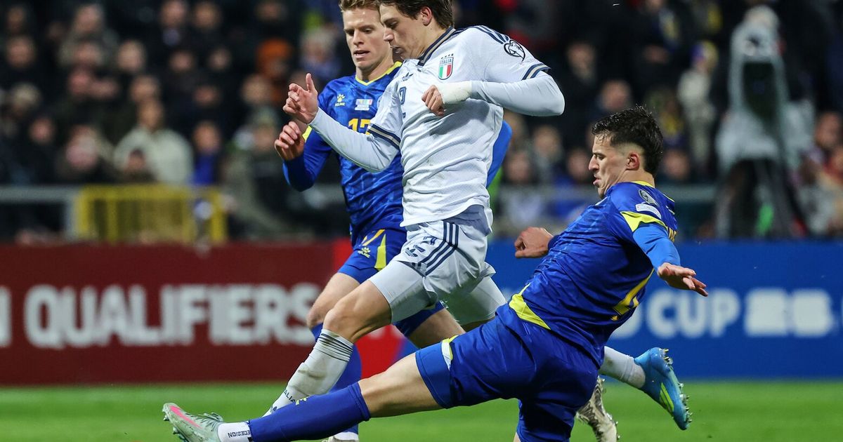 Bosnia and Herzegovina upset Italy to claim the final European qualifying spot for the men's World Cup and the right to face Qatar in Seattle in late June.