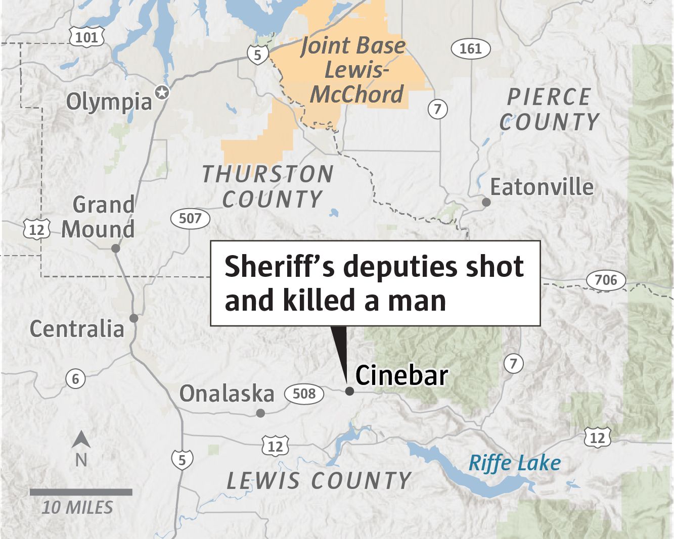 Lewis County deputies shoot, kill man reportedly armed, in distress ...
