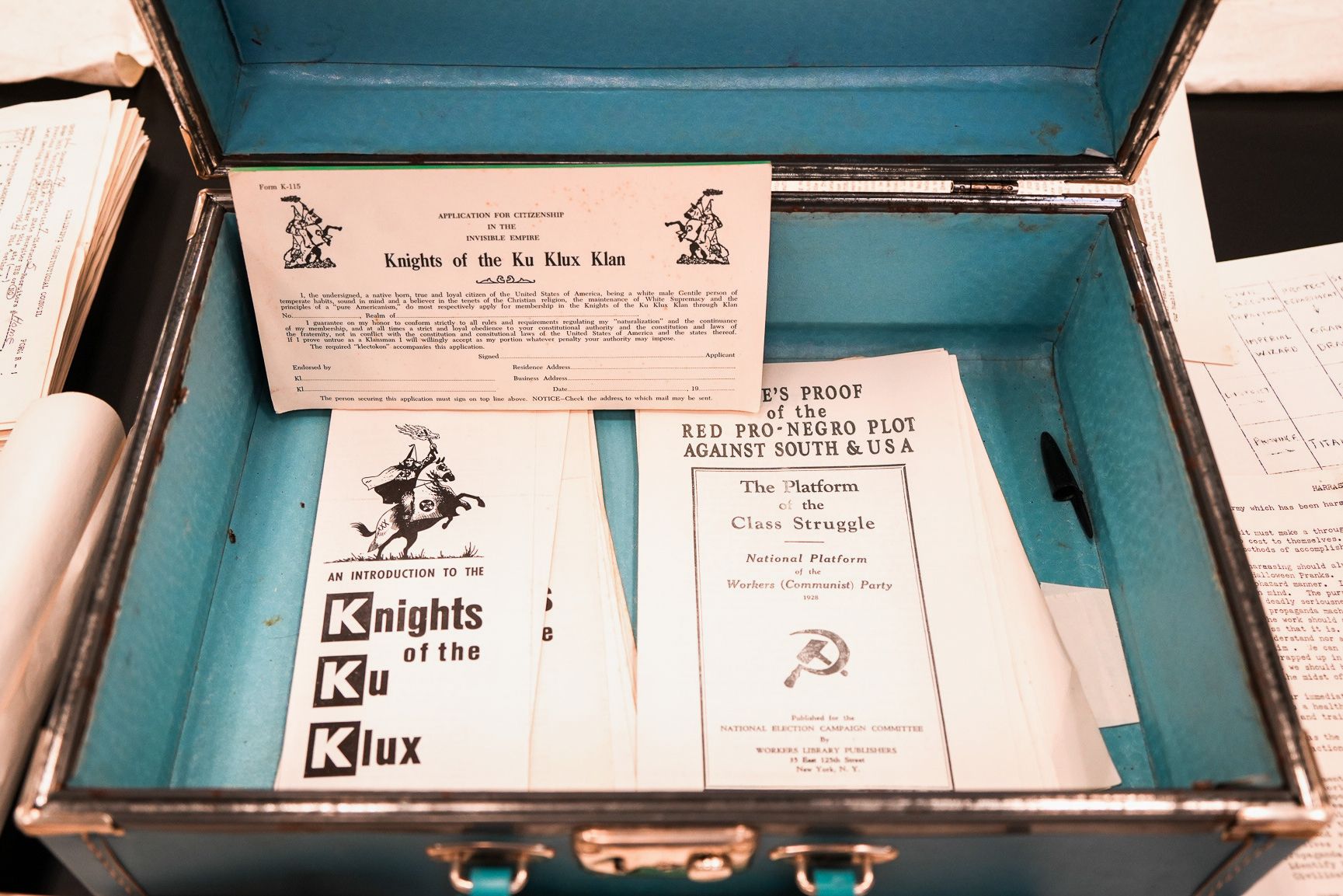 The Mississippi Department of Public Safety uncovers rare KKK