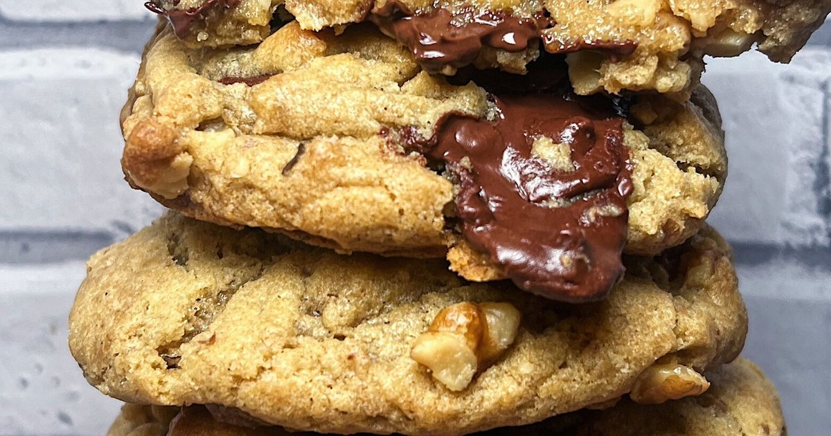 A little bit of banana and a generous splash of brown butter go a long way in creating a delicious cookie version of Chunky Monkey ice cream.