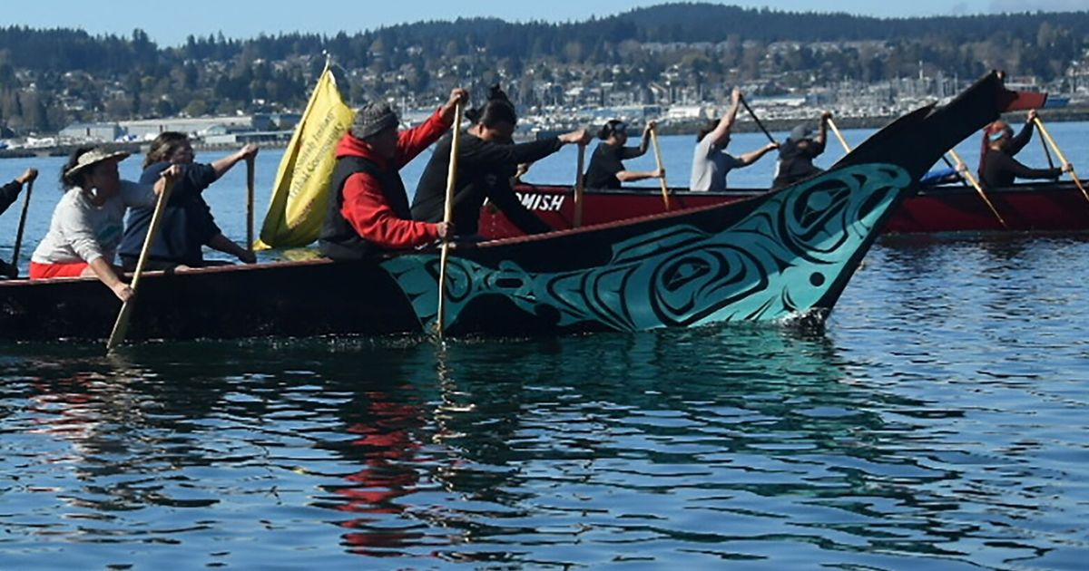 Members of the Swinomish Indian Tribal Community gathered to honor a 