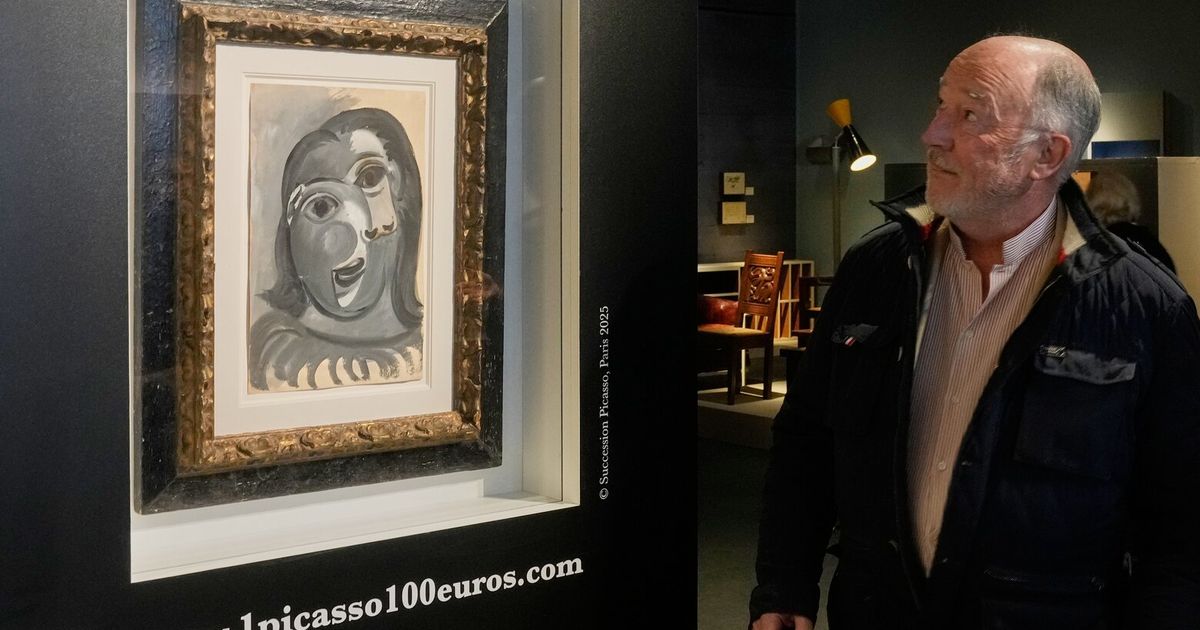 Picture this: A raffle offers a Picasso for 100 euros to fund Alzheimer’s research