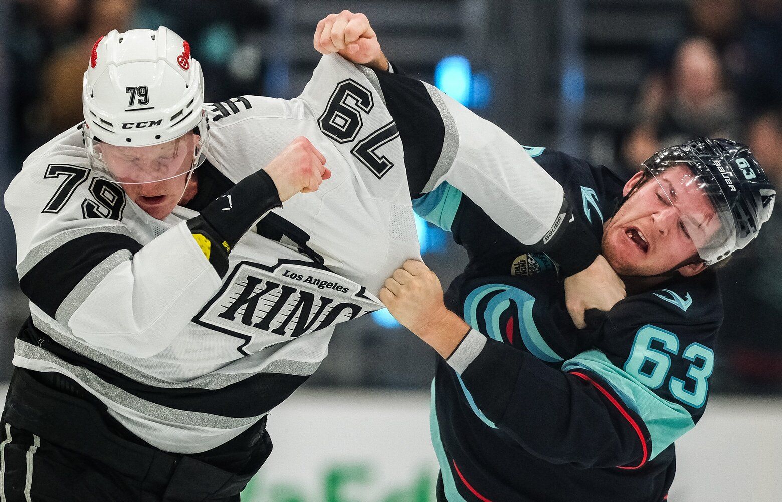 Photos: Kings at Kraken | The Seattle Times