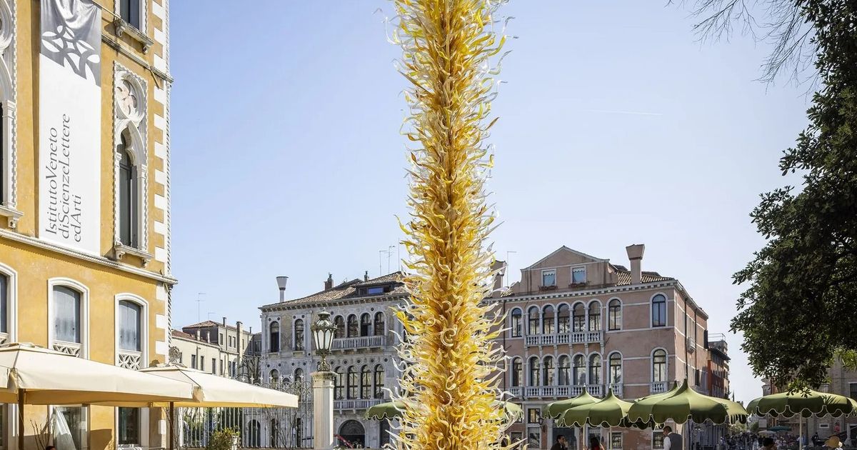 New Dale Chihuly artworks in Venice 30 years after ‘Chihuly Over Venice’