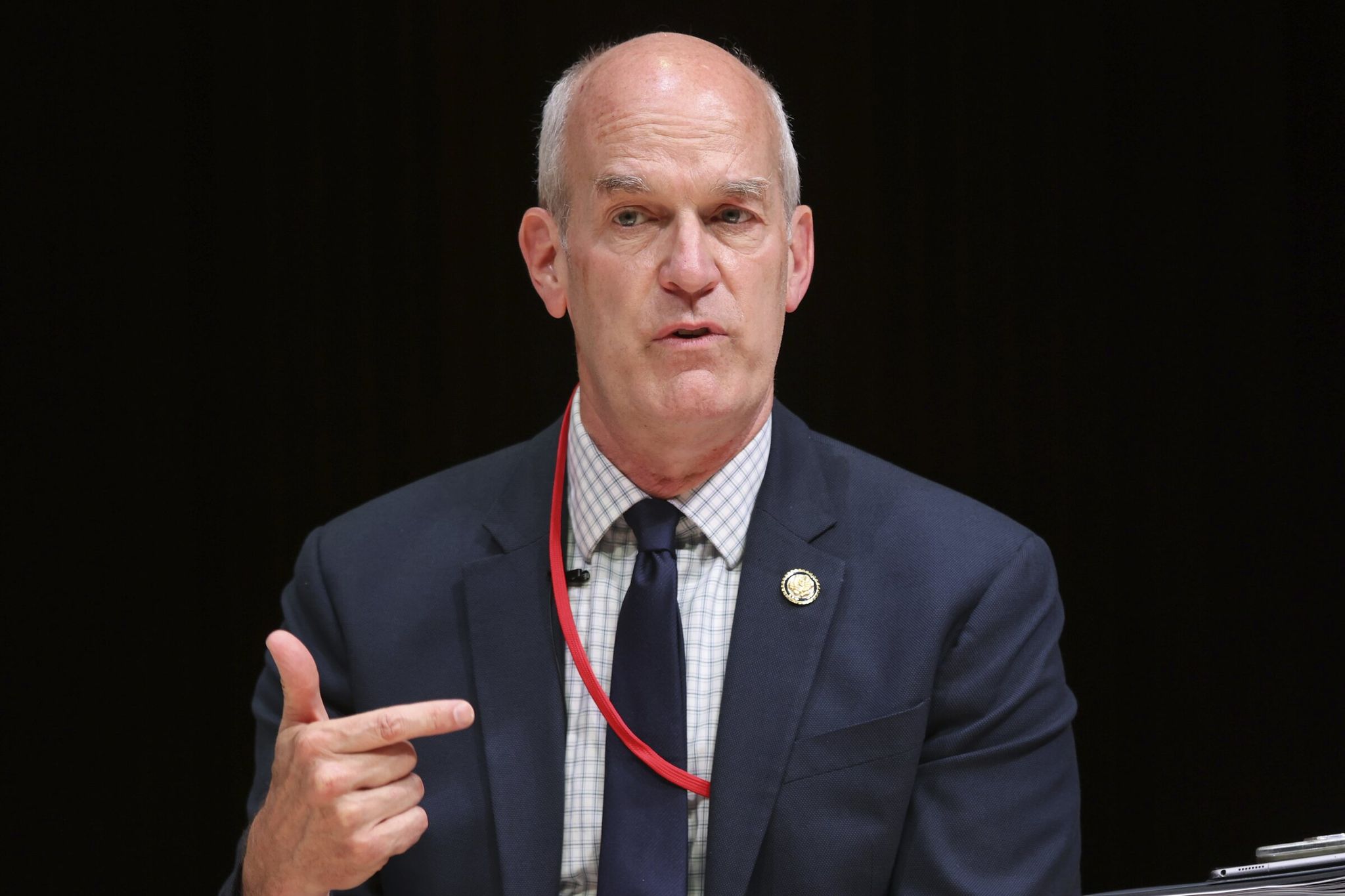 U.S. Rep. Rick Larsen, a Washington Democrat, was among the lawmakers leading House efforts to impose new mandatory aviation safety standards. (Paul Vernon / Associated Press, 2025)