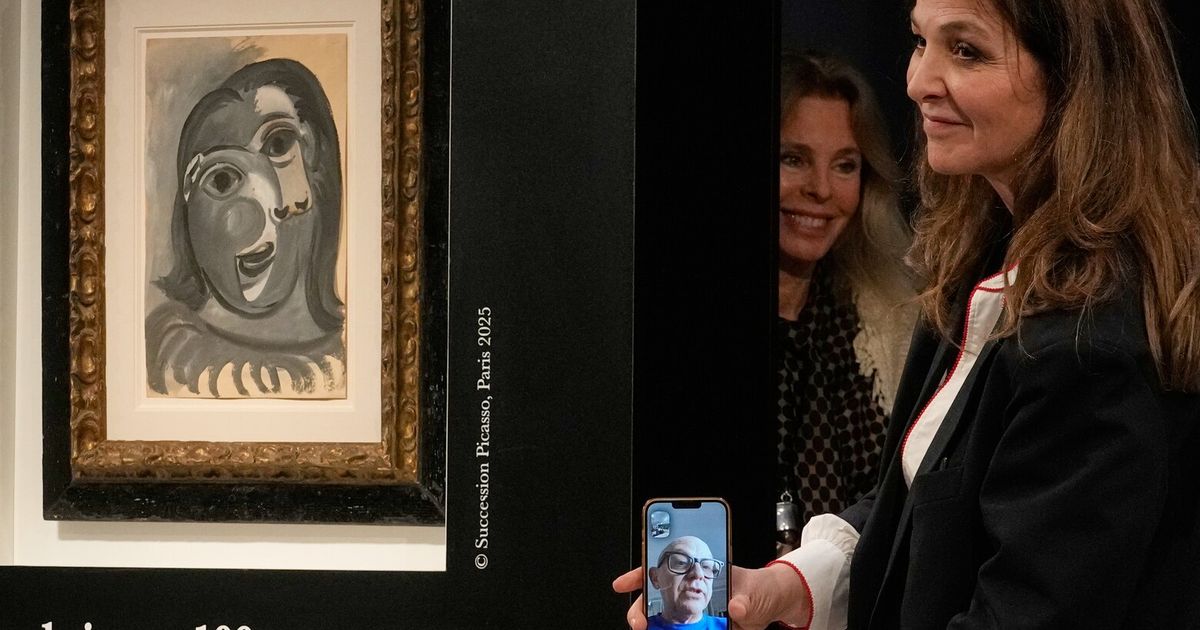 Raffle winner thrilled to claim a $1 million Picasso with a $117 ticket ...