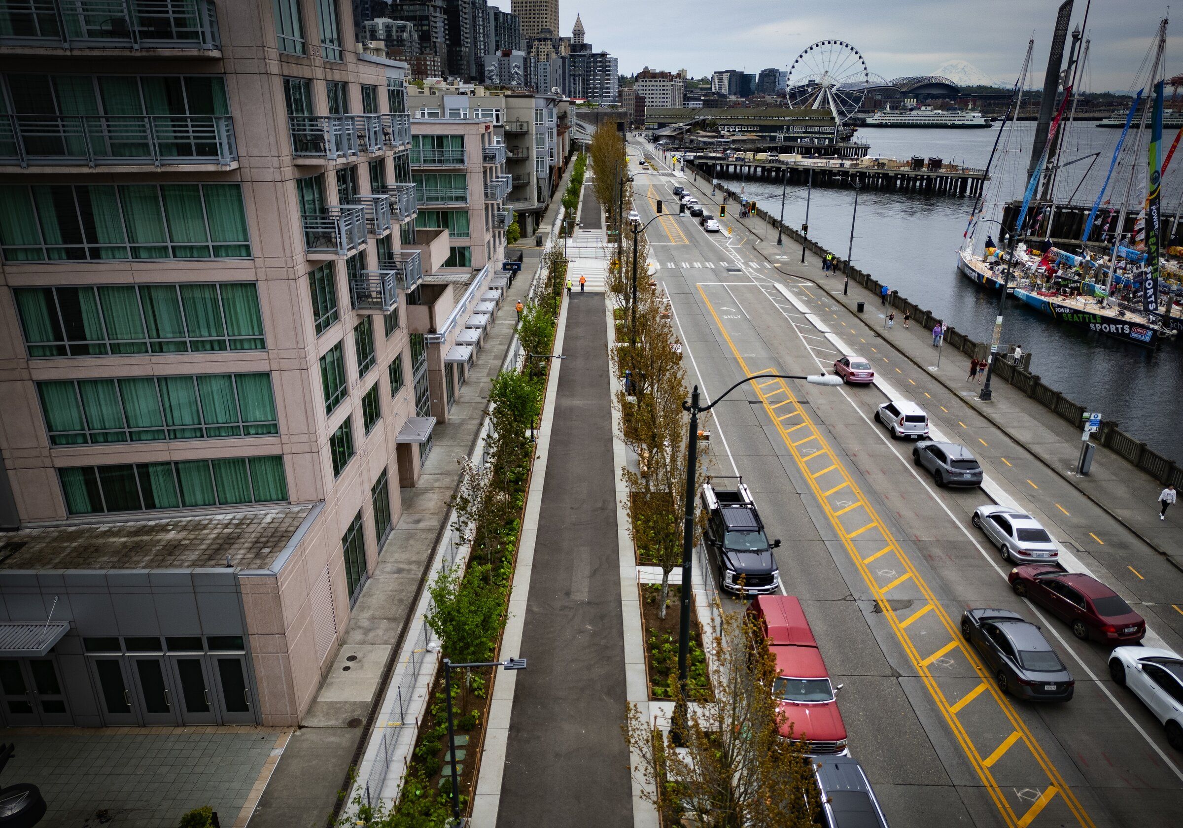 Seattle waterfront getting new multi-use trail for pedestrians