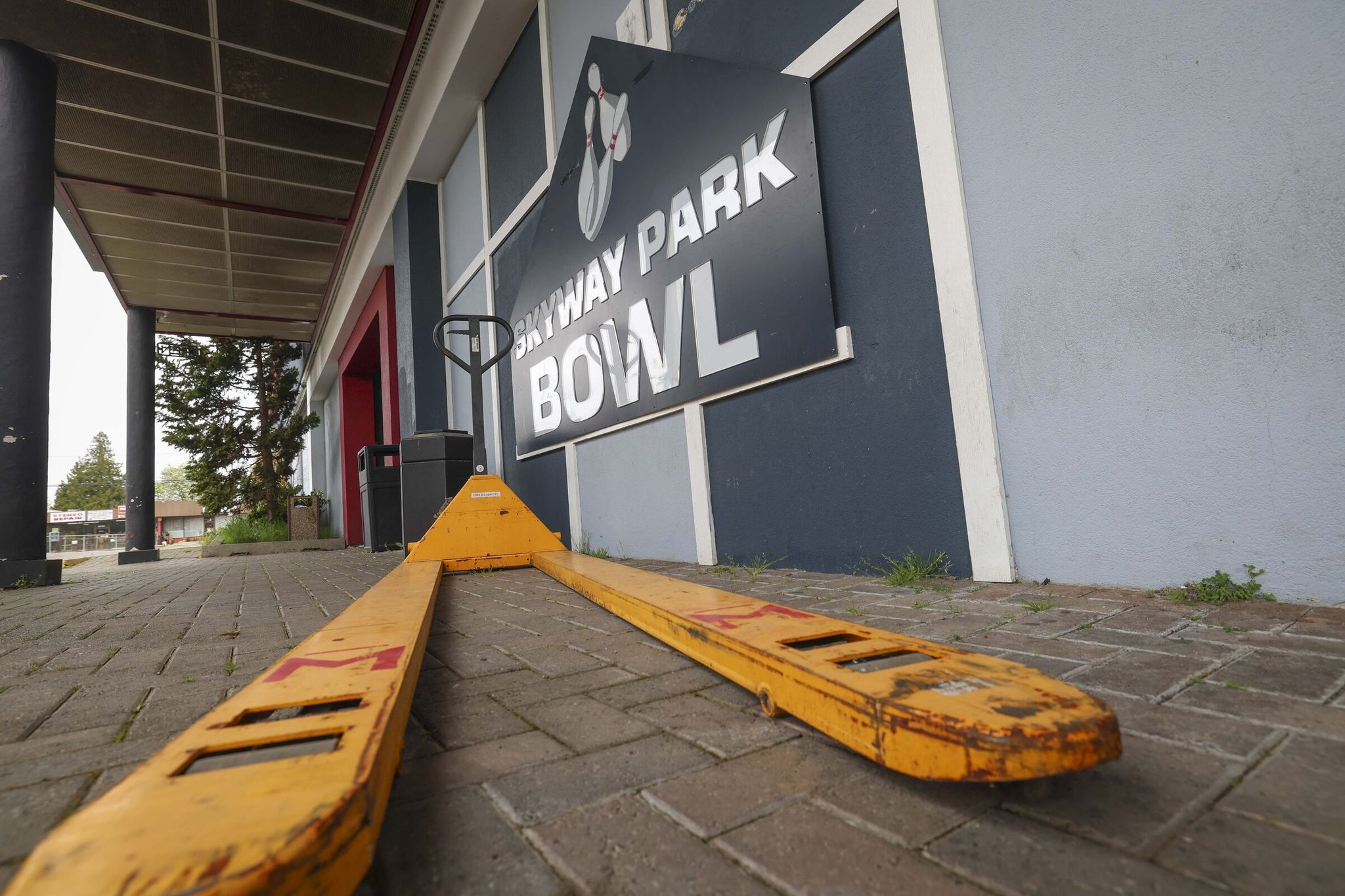 In recent years Skyway Park Bowl was used as a meeting place, but the building will close permanently next month. (Ivy Ceballo / The Seattle Times)
