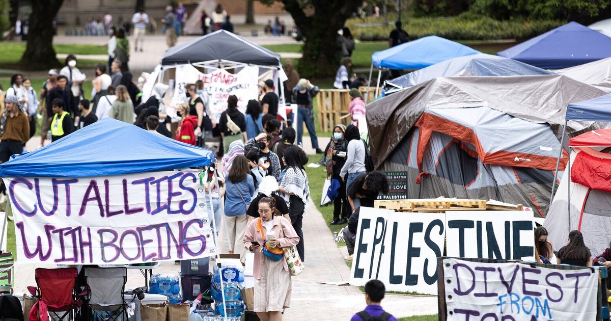 The U.S. Department of Justice has opened an investigation into the University of Washington’s “handling of antisemitism” in response to planned events by a protest group UW says isn’t affiliated with the school.