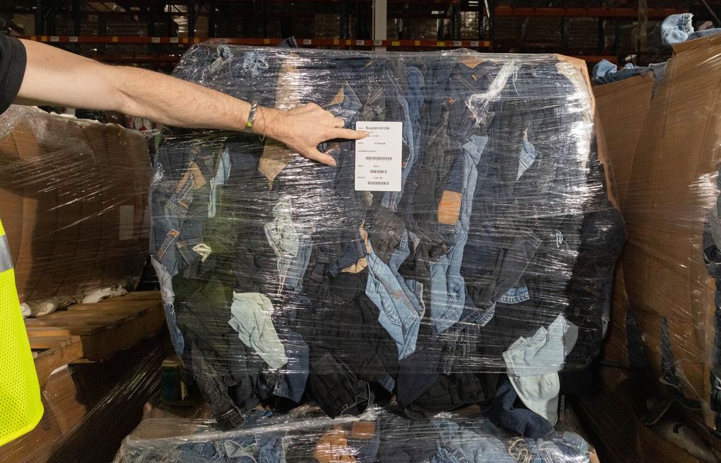 You paid to have old clothes recycled. Here's what that really means
