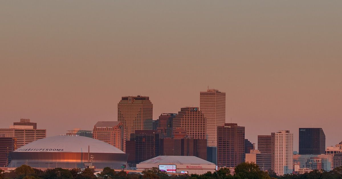 Authorities say they arrested a man planning a mass shooting at a large New Orleans festival