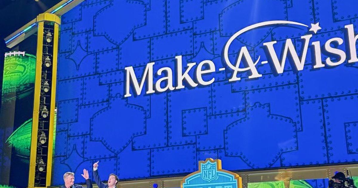 Two-time cancer survivor Dylan Pratt brought a smile to Roger Goodell's face when he announced — OK, screamed — the Seahawks' first-round draft pick. His Make-A-Wish moment was years in the making.