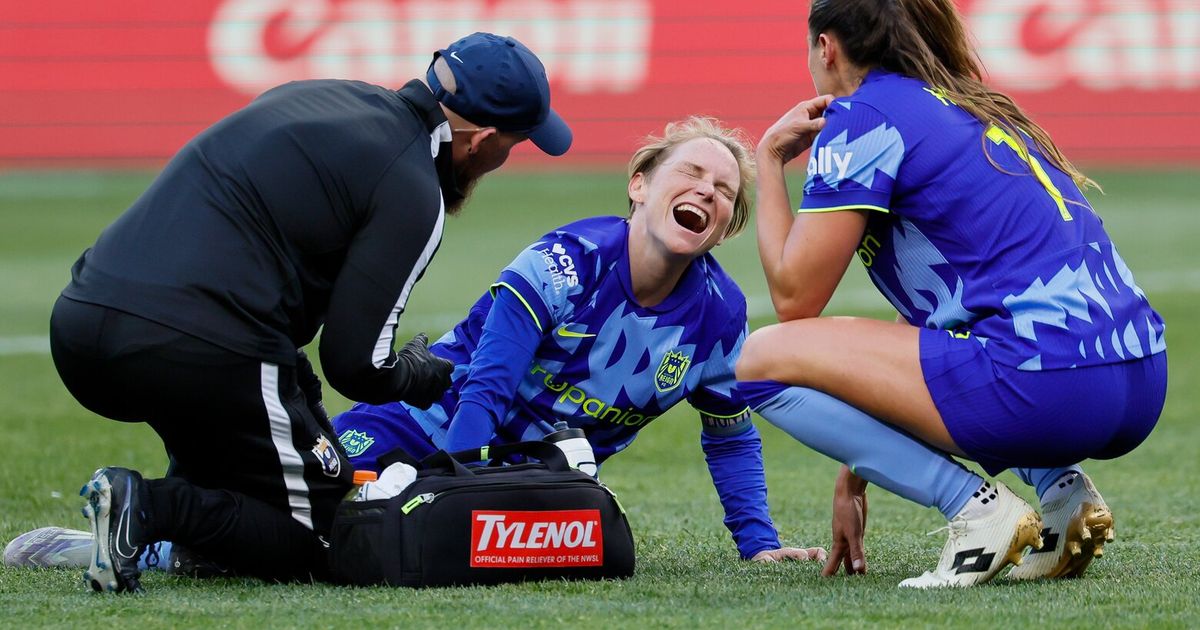 The Reign said that early indications are that Jess Fishlock didn’t suffer a season-ending ankle injury during the Reign’s loss on Sunday.