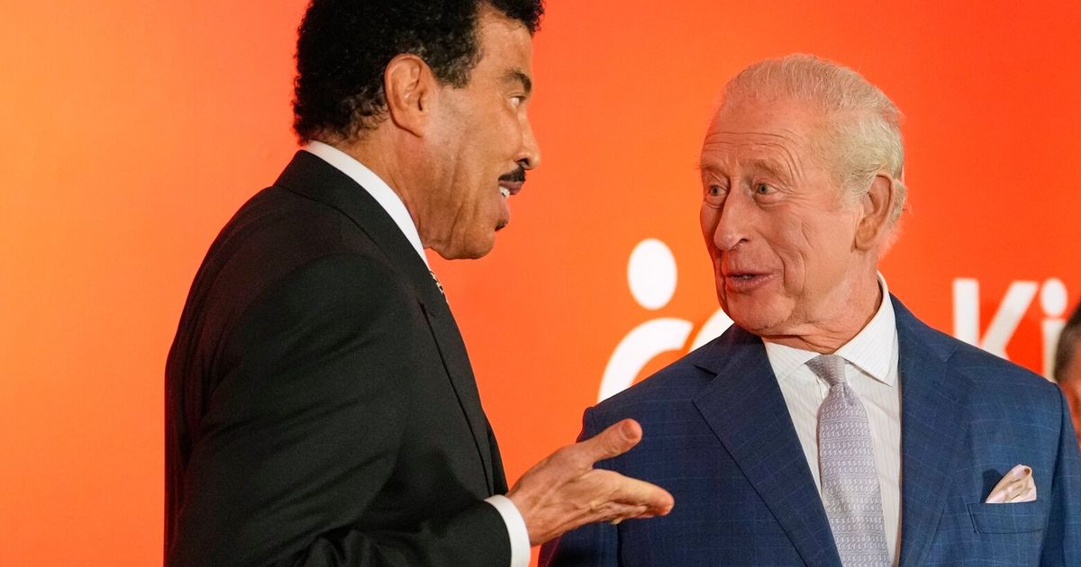 King Charles III boosts his charity fundraiser with first appearance at gala joined by Lionel Richie