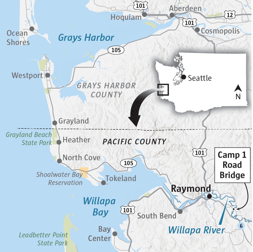 Esri (Map: Mark Nowlin / The Seattle Times)