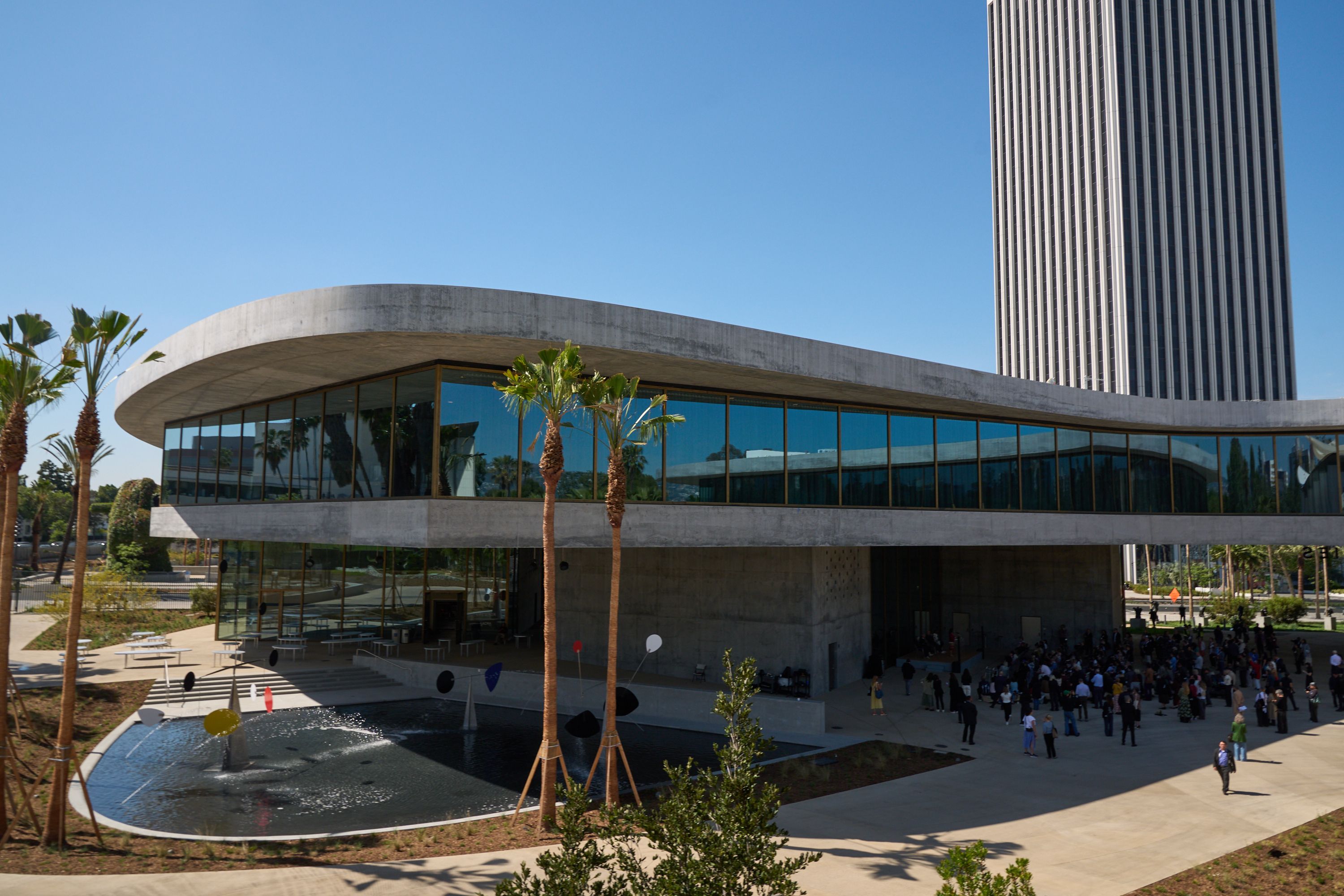 The Los Angeles County Museum of Art's new central building is a