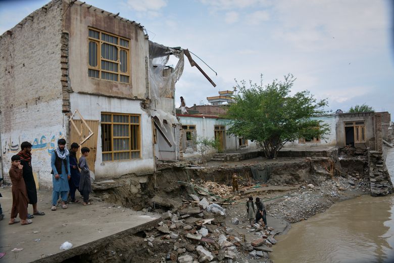 Floods, landslides triggered by heavy rain in Afghanistan leave 77 dead in 10  days, authorities say | The Seattle Times