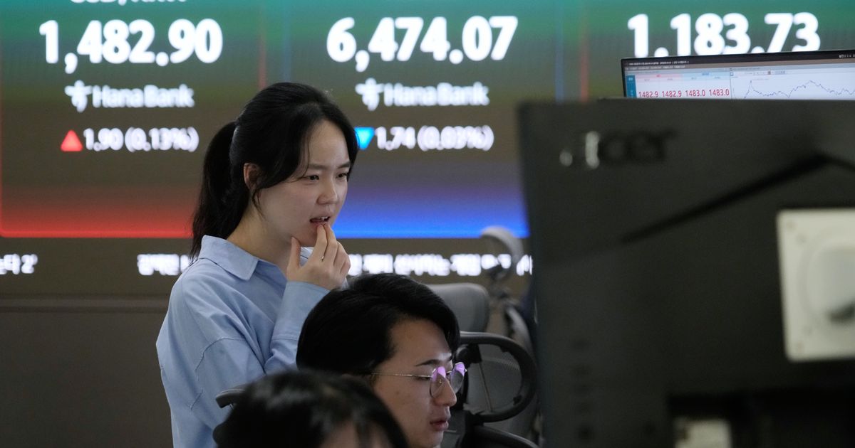 Asian stocks slip, tracking Wall Street losses, and Iran war doubts push oil higher
