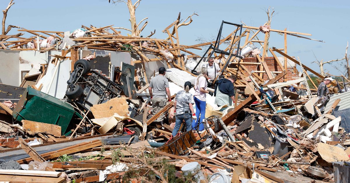 Photos show tornado damage that ripped through Oklahoma | The Seattle Times