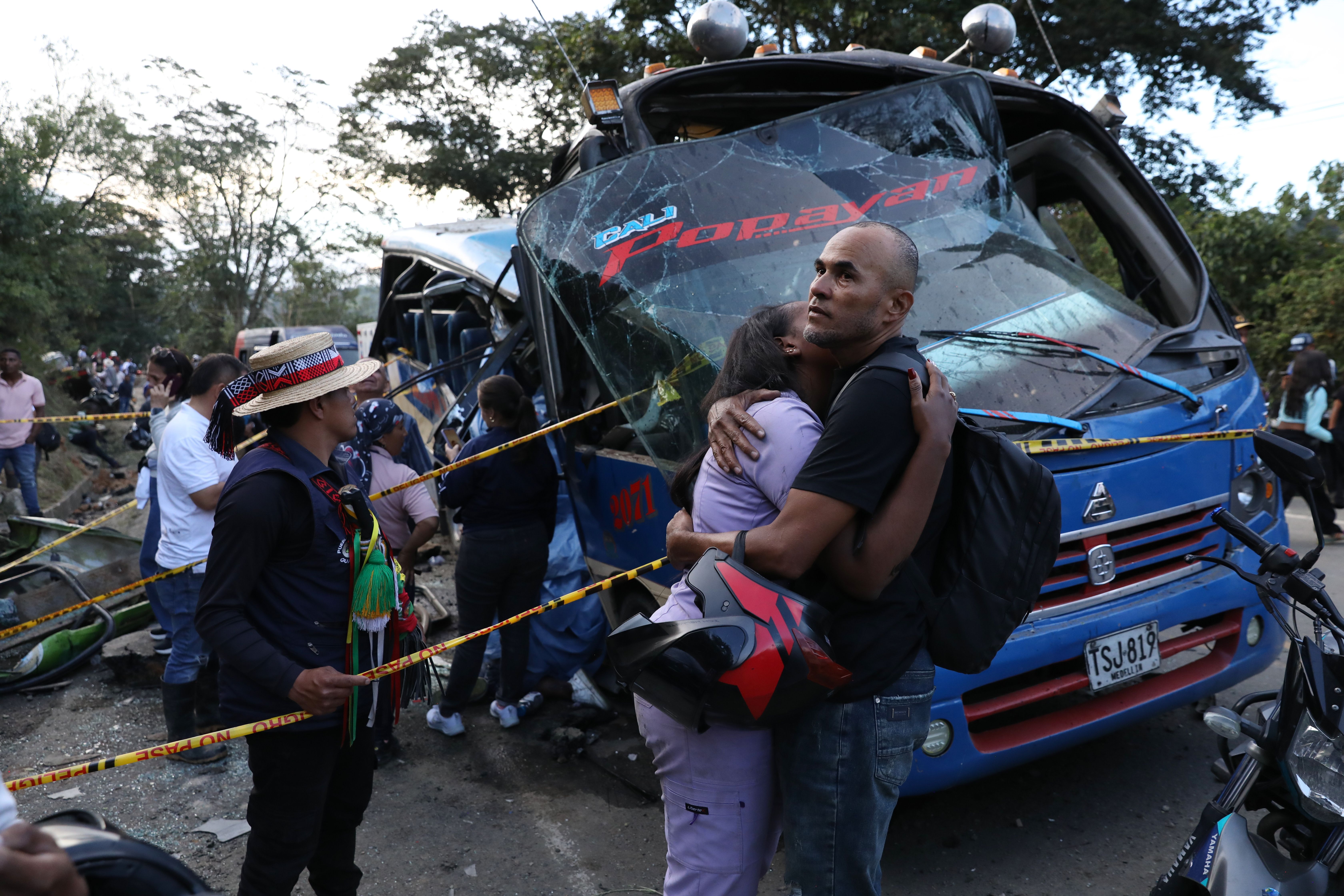 Colombia hit by wave of attacks ahead of presidential election, in