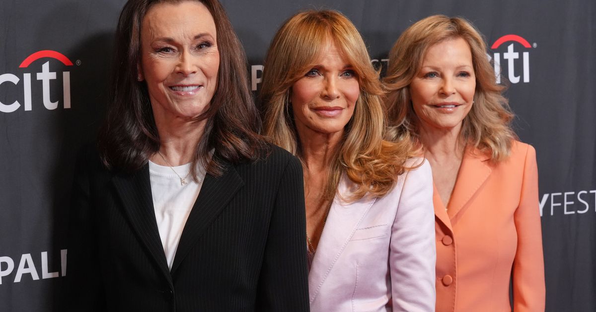 Kate Jackson, Jaclyn Smith and Cheryl Ladd reunite for ‘Charlie’s Angels’ 50th anniversary