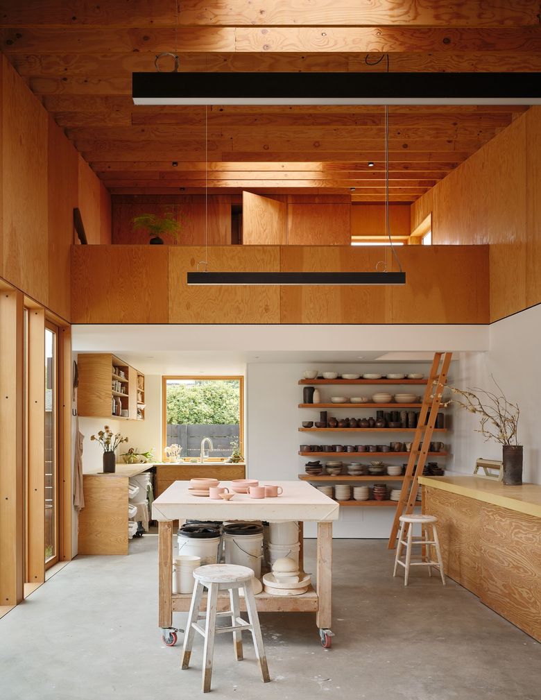 In the future, the DADU can function as a gallery or communal maker space, or evolve into a full-scale rental property. (Kevin Scott)