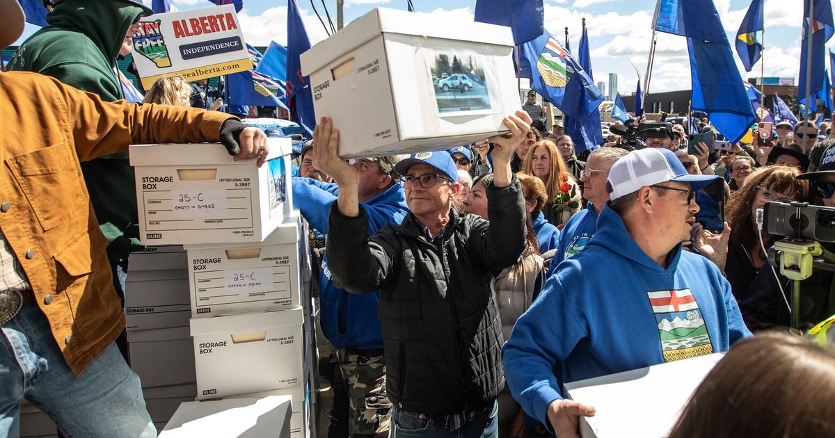 Alberta separatist group says it has enough signatures to trigger referendum vote on leaving Canada