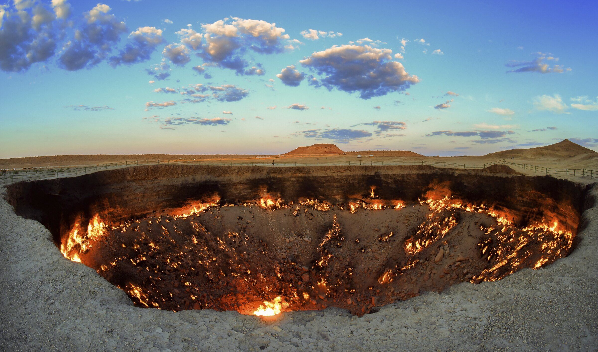 The 'Gates to Hell' are dimming. That may not be a good thing