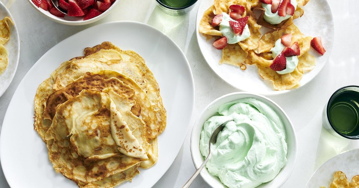 These coconut-infused crepes taste like a tropical vacation