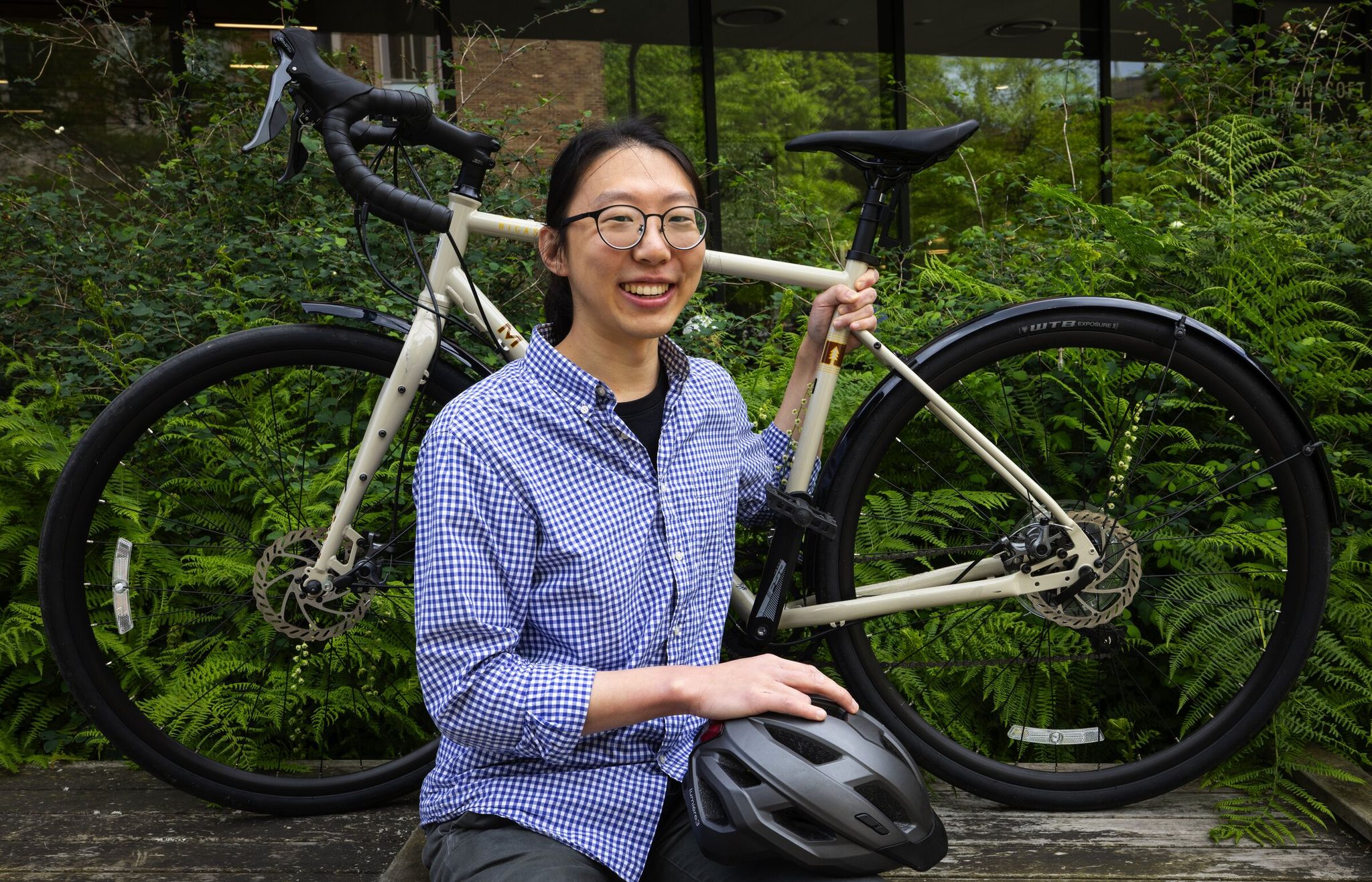 UW doctoral student Jared Hwang wanted to find bike routes based on his preferences, knowing they may change depending on time of day, day of the week and even seasons. (Ken Lambert / The Seattle Times)