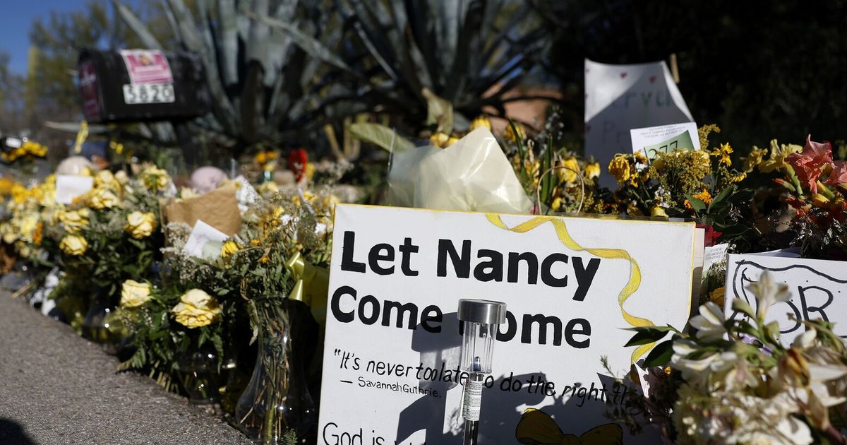 Nancy Guthrie’s neighbors plead: No more flowers outside her Tucson home