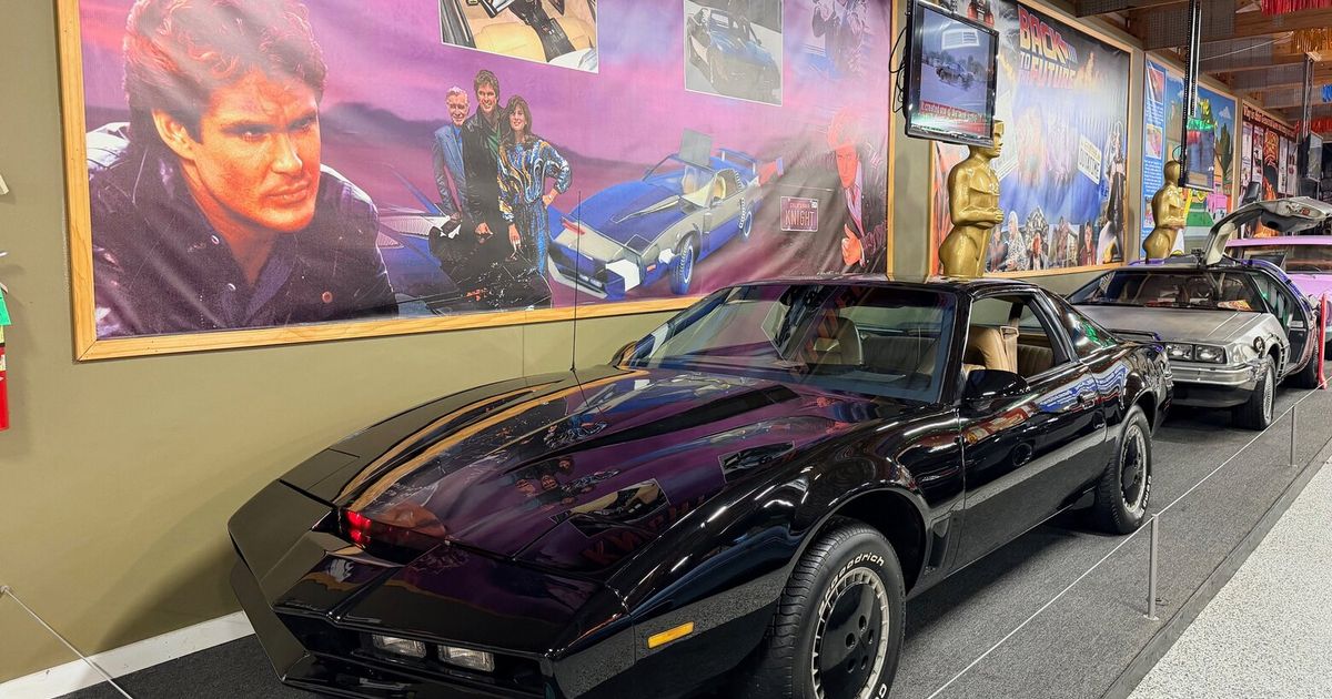Museum’s ‘Knight Rider’ replica car got a speeding ticket. It hasn’t gone anywhere in years