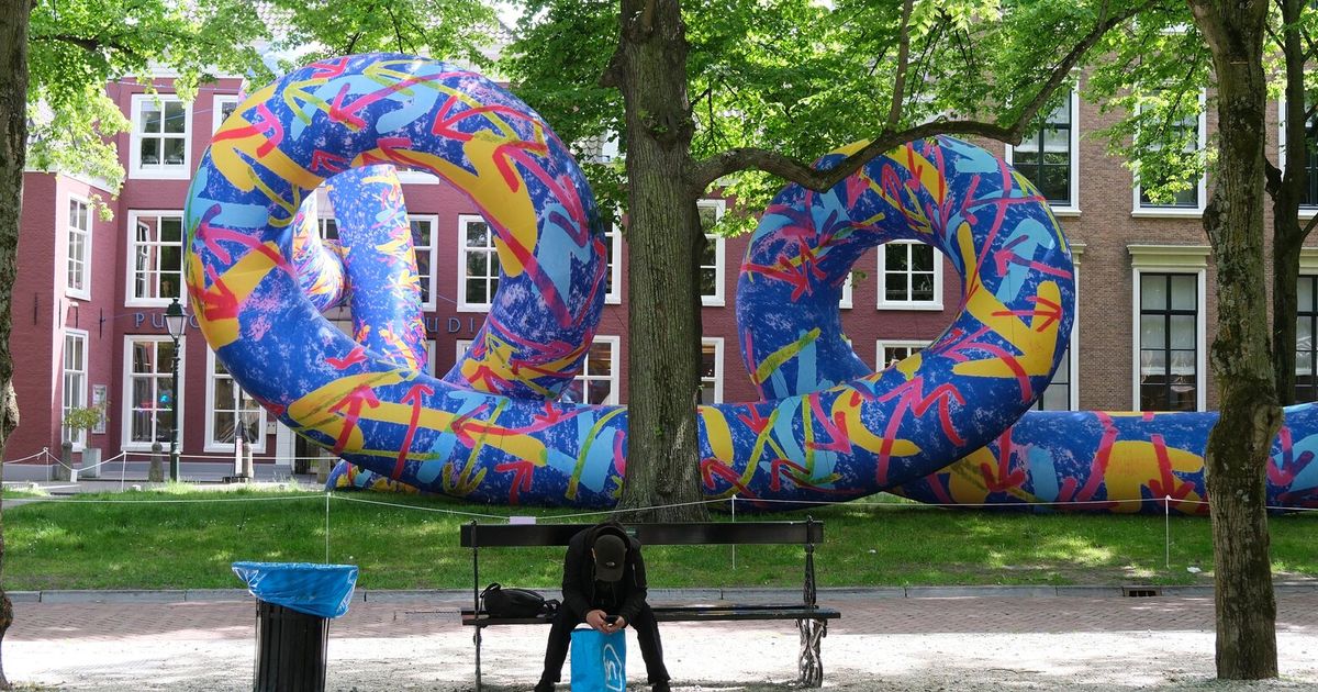 Giant inflatable artworks have taken over The Hague