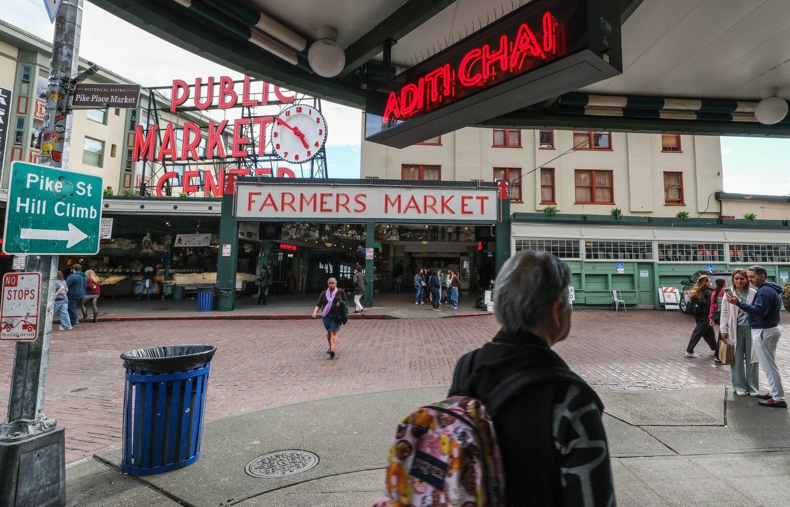 Pike Place Market limited cars a year ago, and the experiment