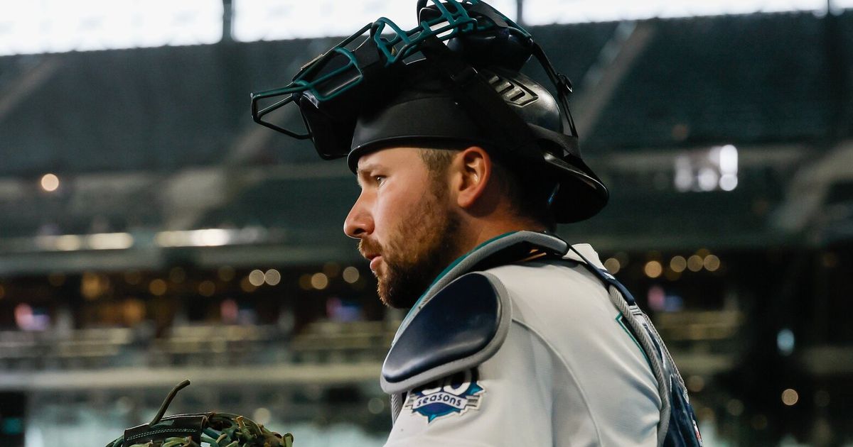 Image for Mariners provide positive injury update on Cal Raleigh - The Seattle Times from The Seattle Times