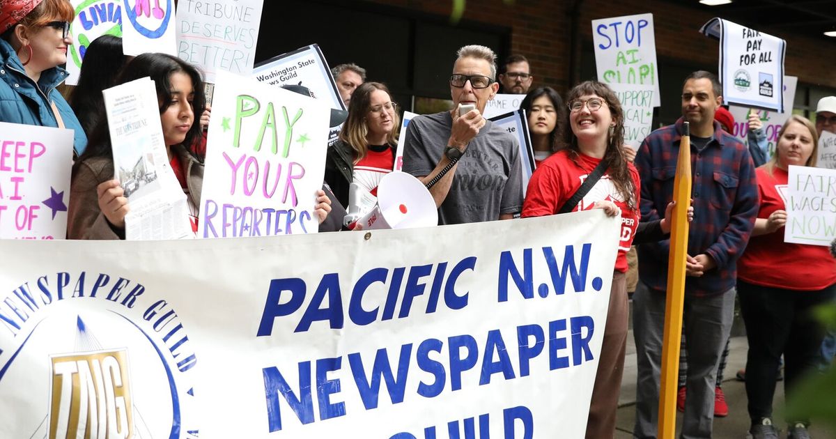 McClatchy union journalists at 4 WA newspapers strike over pay, AI use