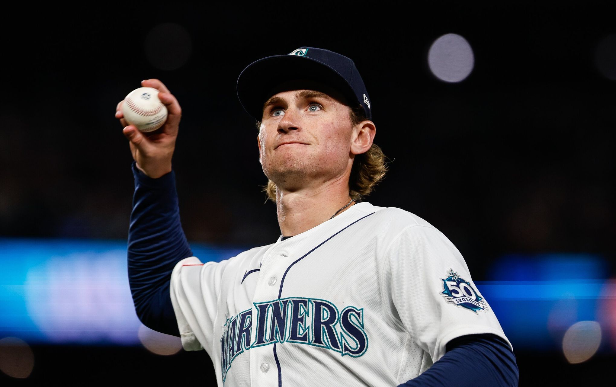Colt Emerson, Mariners' rookie phenom, stayed prepared. Now, it's paying  off. | The Seattle Times